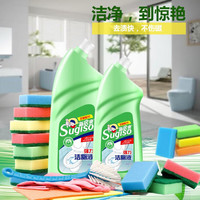 新居爽洁厕灵600ml家用弯嘴厨卫清洁剂厕所马桶去味除垢洁厕剂 洁厕灵600ml*4瓶