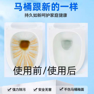 SNKRS HOME洁厕灵除重垢马桶清洁剂厕所净去味除菌洁厕液 2瓶*500ml（强力去垢）