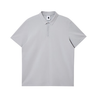 杰克·琼斯（JACK&JONES）25年男装【零压速干】短袖POLO衫男士透气商务休闲弹力翻领T恤 E51灰色 常规 XL