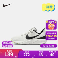 NIKE 耐克 小童鞋STAR RUNNER 4男女童秋季儿童一脚蹬休闲跑步鞋 DX7614-102 31