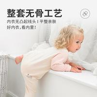 婴幼儿衣服男女宝宝连体衣德绒保暖长袖哈衣