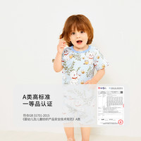宝宝分体套装夏季短袖薄款婴儿衣服纯棉男女小童初生幼儿短裤夏装