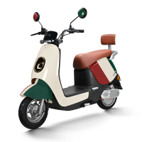 立马电动车 立马MINI 电动摩托车80KM超长续航60V20Ah铅酸电池电动车1200W电机 品红绿