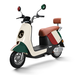 立马电动车 立马MINI 电动摩托车80KM超长续航60V20Ah铅酸电池电动车1200W电机 品红绿