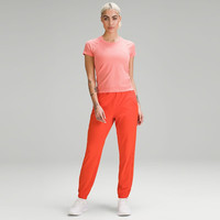 lululemon丨Swiftly Tech 女士运动短袖 T 恤 2.0 *Race 透气 LW3DZBS 阳光珊瑚粉/阳光珊瑚粉 2XL /14