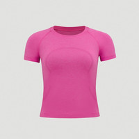 lululemon丨Swiftly Tech 女士运动短袖 T 恤 2.0 *Race 透气 LW3DZBS 音速粉/音速粉 M /8
