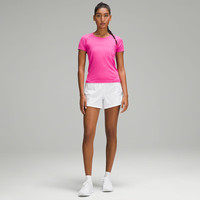 lululemon丨Swiftly Tech 女士运动短袖 T 恤 2.0 *Race 透气 LW3DZBS 音速粉/音速粉 XL /12