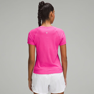 lululemon丨Swiftly Tech 女士运动短袖 T 恤 2.0 *Race 透气 LW3DZBS 音速粉/音速粉 M /8