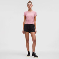 lululemon丨Swiftly Tech 女士运动短袖 T 恤 2.0 *Race 透气 LW3DZBS 粉潮/粉潮 M /8