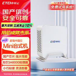 芯联能 NUC 迷你主机 白色（3A6000、核芯显卡、16GB、256GB SSD）