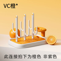 爱比希 婴儿奶瓶沥水架晾干沥干架子汲水便携奶瓶刷防尘置物晾干架