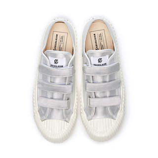 excelsior饼干鞋 休闲韩版百搭魔术贴帆布鞋女 BOLT VELCRO
