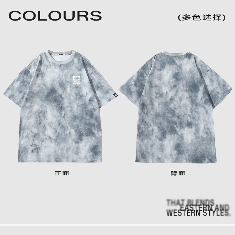 【蜡染工艺】-铁灰#P黑Logo-金葱