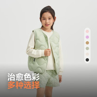 波司登羽绒服儿童羽绒马甲背心轻薄校服羽绒内胆男女童保暖内胆 【连帽款】中国红1215
