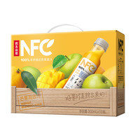 【李佳琦爆品日】农夫山泉 NONGFU SPRING100%NFC果汁多口味礼盒 芒果混合汁300ml*10瓶