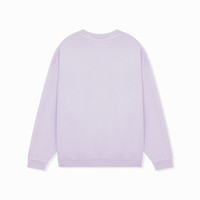 Levi's FRESH系列男士紫色刺绣圆领卫衣宽松潮流 紫色 XS