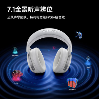  MCHOSE/迈从 7.1环绕音效 电竞耳机 冰感蛋白皮耳罩