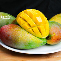 生活＆好管家海南贵妃芒新鲜热带水果应季现摘水果整箱 统货直发(需催熟再食用) 贵妃芒净重3斤装（100g+）