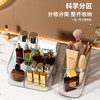 晟旎尚品 三格桌面收纳盒 化妆品口红面膜化妆刷卫生间梳妆台护肤品置物架