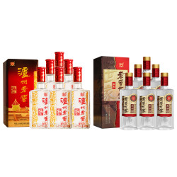 泸州老窖 六年窖头曲世家柔和白酒500ml*12瓶52度纯粮酿造醇和柔顺