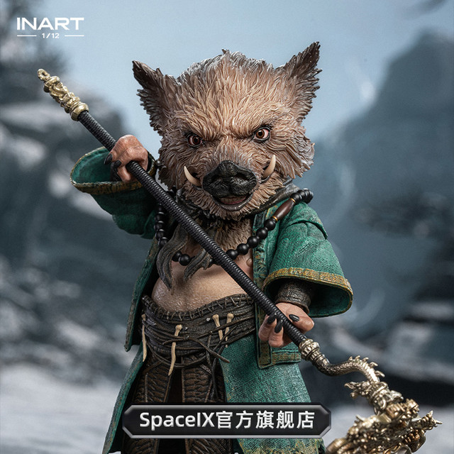 模玩 INART 黑神话：悟空猪八戒1/12可动人偶MAGG0001