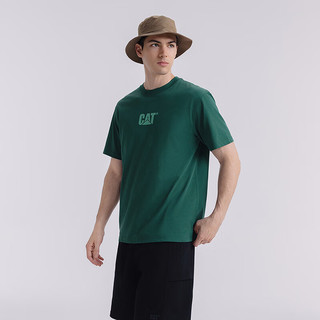  CAT/卡特彼勒 宽松 男士短袖T恤