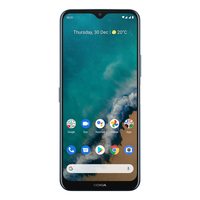 NOKIA G50 5G解锁智能手机美国版 4/128GB 6.82英寸屏幕 4800万像素三重摄像头 海洋蓝