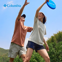 Columbia哥伦比亚户外春夏吸湿透气干爽运动舒适短袖T恤XE8911 229男女通用 XL (185/104A)