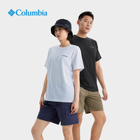 Columbia哥伦比亚户外春夏吸湿透气干爽运动舒适短袖T恤XE8911 012男女通用 M (175/96A)