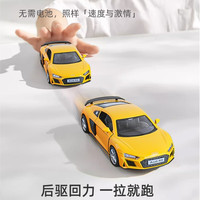 卡威 奔驰警车合金车模 白色 1:32