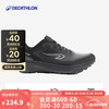 迪卡侬 DECATHLON 跑步鞋2025年男女JF190grip抓地止滑包裹缓震公路越野运动鞋 烟熏黑/灰色 43