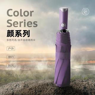 天堂伞 Paradise雨伞折叠晴雨两用伞商务出行伞全自动加大加固防风遮阳太阳伞男女