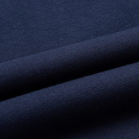 鸿星尔克童装男童裤子秋季舒适长裤中大童儿童运动裤男女同款 蓝黑色 160