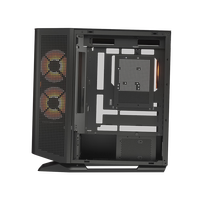 骨伽 乘风MX600星舰FV270全塔台式玻璃侧透机箱E-ATX主板竖装显卡机箱 星舰FV270 黑色