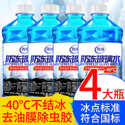 腾缘 玻璃水 冬季汽车玻璃水 -40度*4大桶（冬季防冻去污型）
