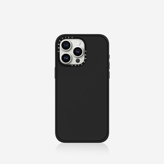 CASETIFY 基础款透明防摔手机壳 适用iPhone16/15/14/Pro/Max 苹果手机壳 磨砂黑 iPhone 16 Plus