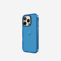 CASETIFY 基础款透明防摔手机壳 适用iPhone16/15/14/Pro/Max 苹果手机壳 云水蓝 iPhone 16 Pro