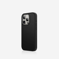 CASETIFY 基础款透明防摔手机壳 适用iPhone16/15/14/Pro/Max 苹果手机壳 磨砂黑Magsafe iPhone 15 Pro Max