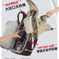 威高 VSGO波奇客Pocket Ranger户外摄影包25L/35L双肩摄影包旅行登山包 35L蓝色