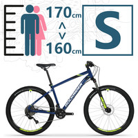 迪卡侬（DECATHLON）山地车自行车ST 540 RR前后液压碟刹无脚撑需另外购买   540-     520-11速