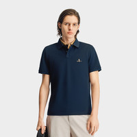 Biemlfdlkk/比音勒芬 抗菌 男士polo衫 3XL (120) 25藏青色