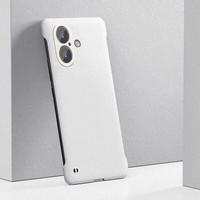 MOWEISI 防摔 iPhone16plus手机壳 磨砂白 ABS+PC