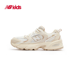 new balance Newbalance nb官方童鞋 7-14岁男女童春液态银网面运动鞋GR530AD