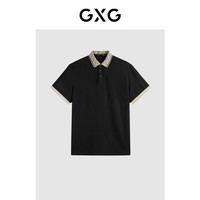 GXG 时尚撞色 男士Polo衫