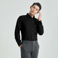 利郎官方加绒加厚长袖衬衫男冬季保暖商务男士绵羊毛衬衫 （G4DZC0012Y）