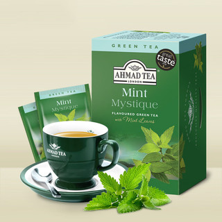  AHMAD/亚曼 摩洛哥薄荷风味 薄荷绿茶  盒装 20片