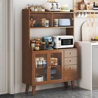 好望熊餐边柜现代简约客厅靠墙柜子酒柜储物柜厨房碗柜餐厅备餐柜茶水柜 餐边柜【单门】