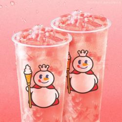 蜜雪冰城 双杯蜜桃四季春/双杯蓝莓果粒茶/双杯茉莉奶绿