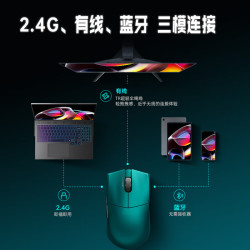雷神 ML9mini 8K 8k回报率 无线游戏鼠标