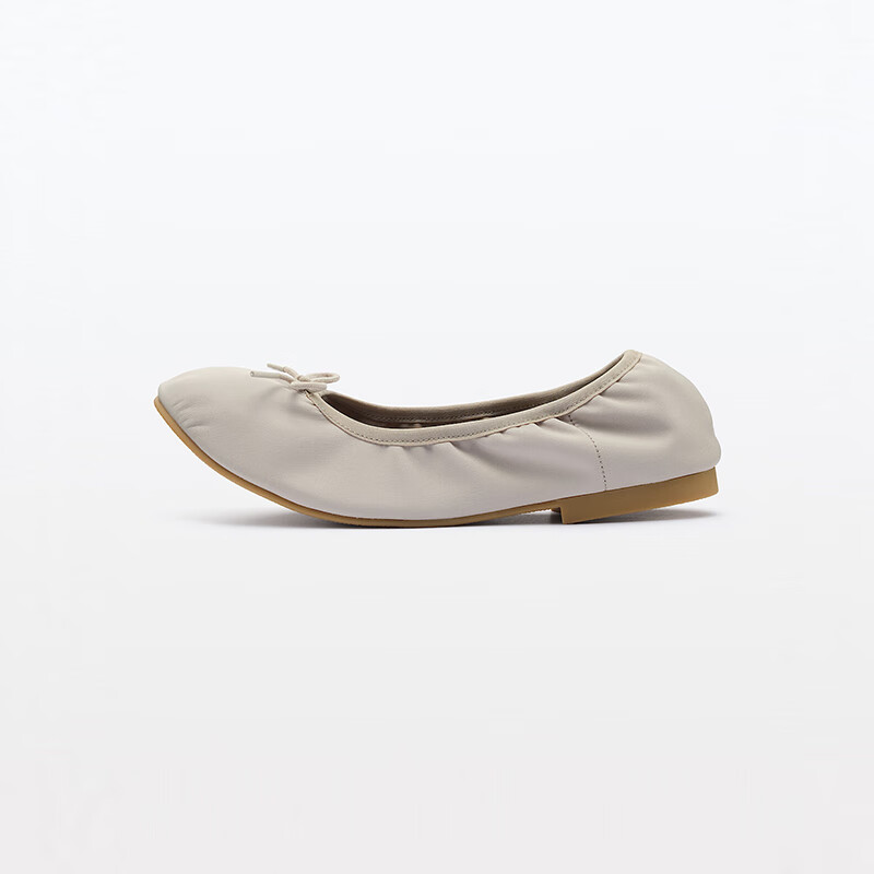  MUJI/無印良品 不易沾水 女士芭蕾鞋